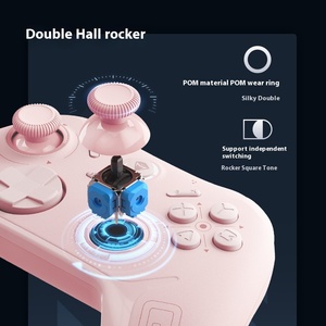 Mache nike G1 Tri Mode Gaming Controller Bluetooth Sensory Ns Hall Linearer Auslöse schalter Computer PC Gamepad Schwarz Mythos: Wukong - Product Image 5