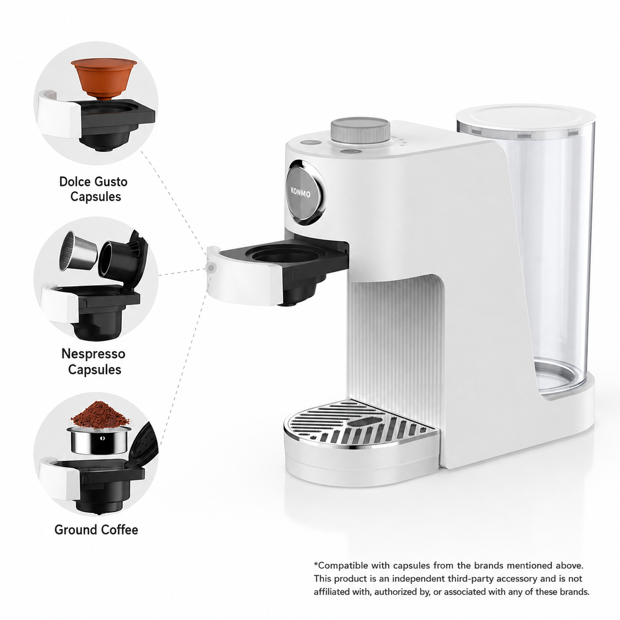 White-includes 3 systems