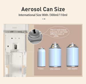 Deodorante per ambienti a LED 4 aa batteria automatica spray profumatori programmabili profumo lcd automatico aerosol deodorante - Product Image 5