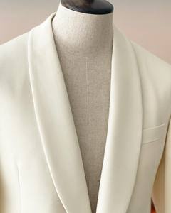 Sang trọng tinh tế scabal Alpaca len vải thoáng khí treo lên Boutique màu xanh hải quân 2-mảnh phù hợp với nam giới - Product Image 5