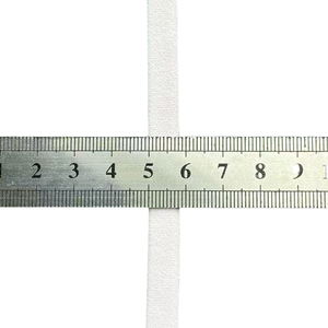 TUTON fábrica al por mayor ancho 1CM cinta de banda elástica de látex de poliéster suave para correa de sujetador - Product Image 6