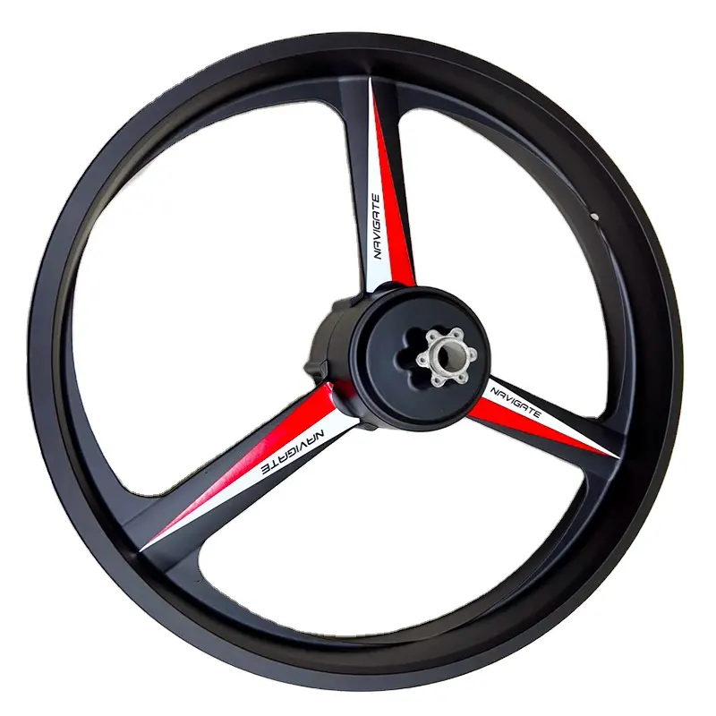 26inch Magnesium alloy 3 spoke fat tire electric snow bike wheel rim