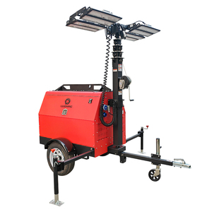 LUDWIG 9M OEM KUBOTA Diesel Light Tower LED con salida y entrada - Product Image 1