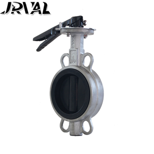 OEM Asme manuel 2 3 4 6 8 hızlı teslimat EPDM PTFE SS304 SS316 gofret kelebek vanalar su doğrudan çin fabrikadan - Product Image 3