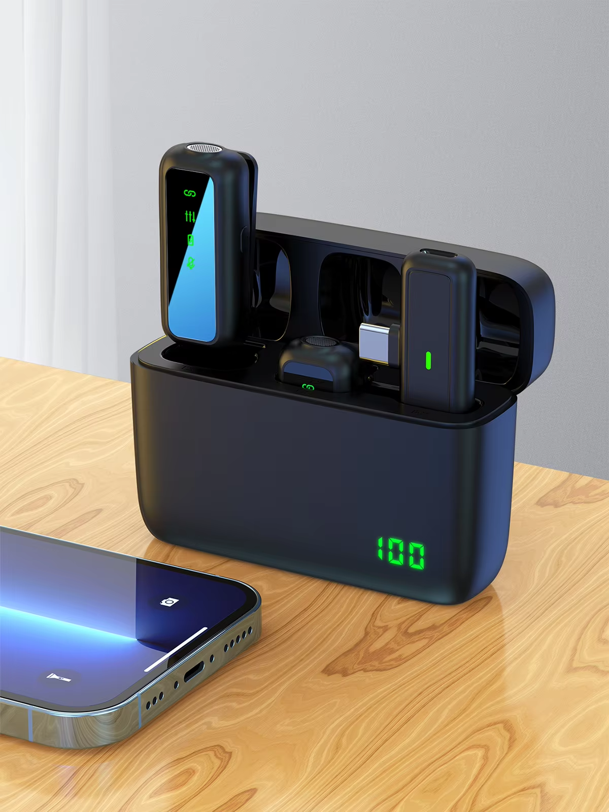 Black color inside of charger case For ios