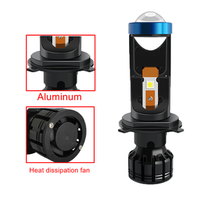 Xe xe máy mini P5 led h7 Mini Đèn pha ống kính máy chiếu bi led H7 projecteur Đèn pha LED bóng Đèn Kit h4 bi LED chiếu H7 - Product Image 3