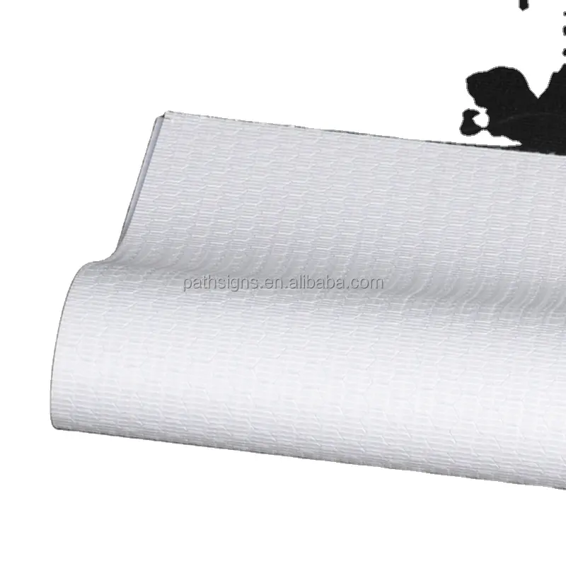 Yansıtıcı yüksek görünürlük afiş yazdırılabilir kumaş bez rulo kaplama malzemeleri için koni kol vb