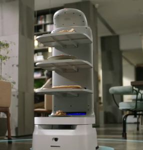 レストラン用の大画面配信ロボットを備えた高品質のスマート自動充電ウェイター - Product Image 6