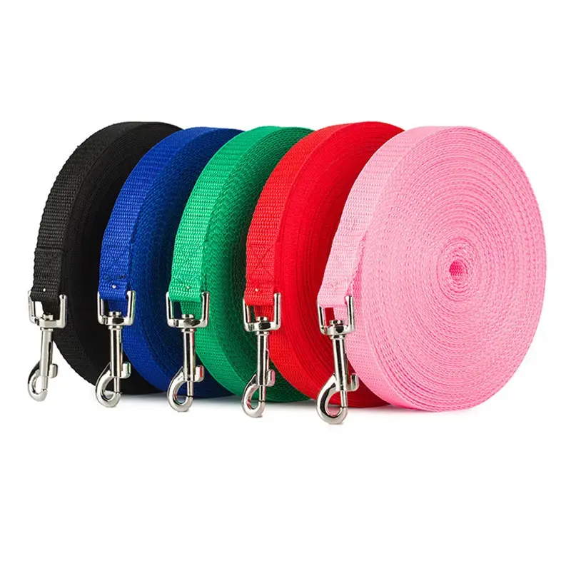 Wholesale Longer Pet Leashes Rope Outdoor Training Running Dog Leash Easy to Use Dog Lead Long Leash for Recall Training for Dog