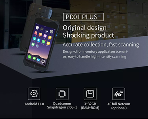 PDA Android 11 4G Wi-Fi GPS 2d сканер штрих-кода портативный компьютер для склада newland сканер данных терминал IP67 прочный КПК - Product Image 5