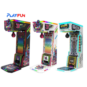 Giá bán buôn Arcade boxer đấm túi đá thể thao chơi Đường Phố đấm bốc đồng tiền hoạt động bán hàng tự động đấm trò chơi đấm bốc máy - Product Image 1