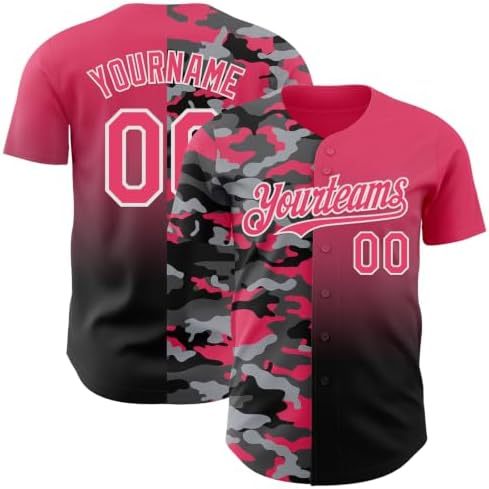 Camo-rose Pink and Black