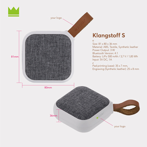 Mini altavoz Bluetooths para exteriores alimentado a prueba de agua con música de sonido de gama alta - Product Image 6