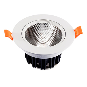 COYOLEDラウンド埋め込み式マウント5W10W 15WCOBラウンド天井埋め込み式ダウンライトLEDスポットライトスポットライトLEDCOBダウンライト - Product Image 1