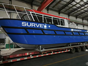 11.6m 38 Feet Survey Boat <strong>Vessel</strong> for Deep Sea Hydrological Monitoring Work Carry Twelve Crew Aluminum Catamaran Survey Ship - Product Image 4