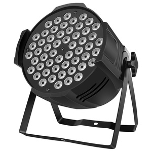 Stüdyo kullanımı için 54 3W tam renkli LED Par ışıkları boyama lambası canlı yayın dans stüdyosu için renkli yüz aydınlatma sahne aydınlatma - Product Image 1