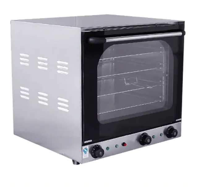 Forno a convezione elettrico da cucina portatile commerciale/forno a convezione da banco industriale in acciaio inossidabile