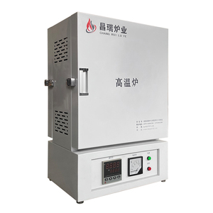 Forno a muffola a doppia porta preciso ad alta temperatura con controllo della temperatura di avvio one click - Product Image 4