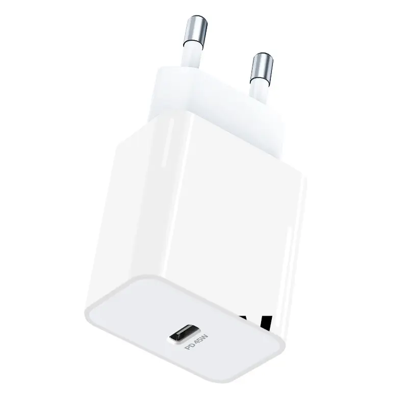 The PD45W Fast Charging Head Supports Fast Charging For Mobile Phones Tablets Travel And High-Power Laptop Chargers