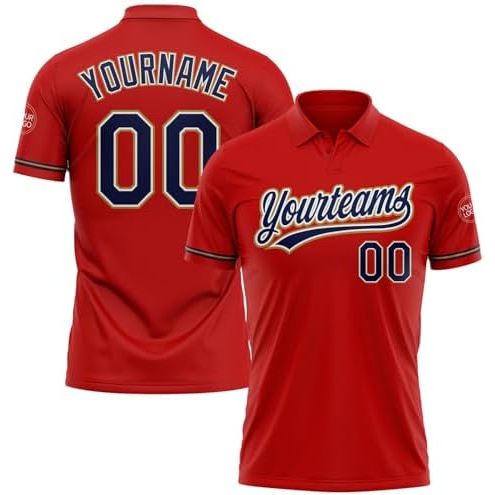 Or rouge Blanc Marine Texte