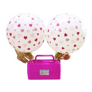 Infladora De Globos110vポータブル電気気球ポンプマシンインフレーター