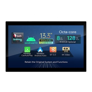 XTRONS 13.3&quot; Car Stereo <strong>Android</strong> 13 8 Core for Land Rover Defender (2020-2024) with PIVI <strong>System</strong> 4G LTE GPS Navigation - Product Image 1