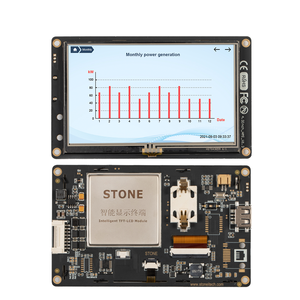 STONE 4.3 Inch 480x272 TN TFT <strong>LCD</strong> Capacitive Touch Screen 8MB <strong>Memory</strong> HMI Smart <strong>Display</strong> - Product Image 1