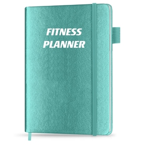 FSC-Cuadernos A5 de cuero personalizados para entrenamiento, diario de fitness y planificador para entrenamientos - Product Image 4