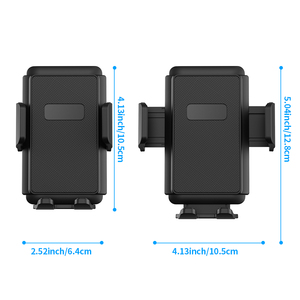Adjustable Car Phone Mount 360&deg; Rotation for Car Dashboard/Windscreen - One Button Release Car Phone <strong>Cradle</strong> - Product Image 4