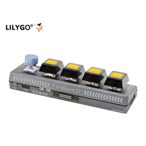 Lilygo T-Keyboard-S3 Pro ESP32-S3 SMT32 Dual MCUs Controller chiave intelligente sviluppato Mini tastiera con Encoder rotativo - Product Image 1