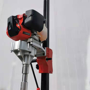 Toprak örnekleme için küçük sırt çantası sondaj kulesi jeolojik keşif el benzinli tuvalet kağıdı makarası makinesi DİŞLİ Motor 220v voltaj ile - Product Image 5