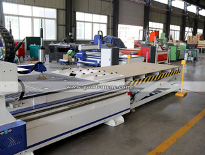 Venta caliente Linear ATC CNC Nesting Rrouter Machine para cortar y grabar madera MDF - Product Image 3