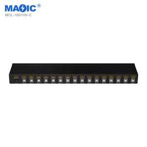 Nuevo 4K 30Hz Full HD HDMI KVM Switch 16 Entrada USB Out V1.4 HDMI Video Switcher con IR para monitores - Product Image 5