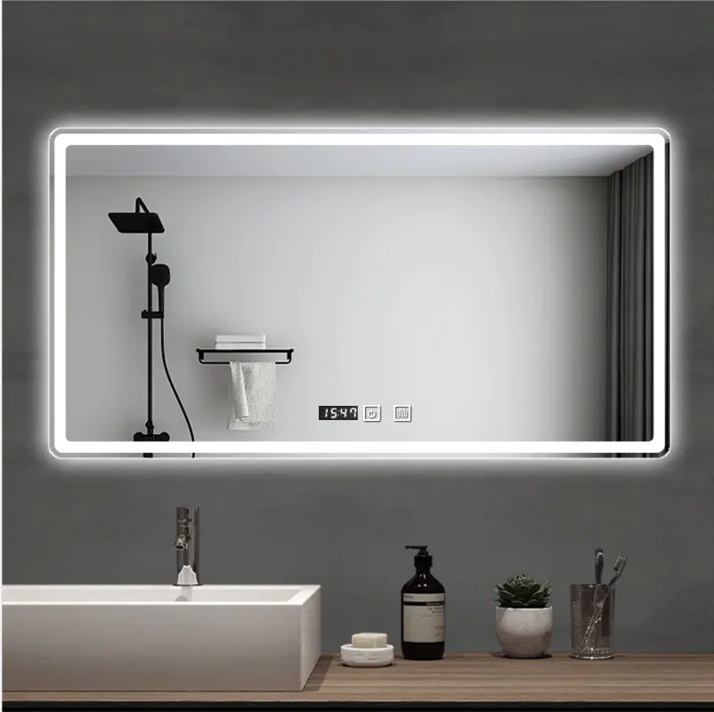 Espejos de baño con luces led para maquillaje, nuevo diseño de fábrica