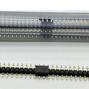 Hot-sale 2.54mm Pitch Pin <strong>Header</strong> H2.5mm Single Row 1x40Pin SMD SMT Right Angle Type Tube Packing Pin <strong>Header</strong> for PCB Connector