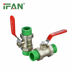 IFANCertified fabrika fiyat DIN 8077/8078 pprc boru bağlantı elemanı PPR küresel vana 20-110MM PPR vana - Product Image 1