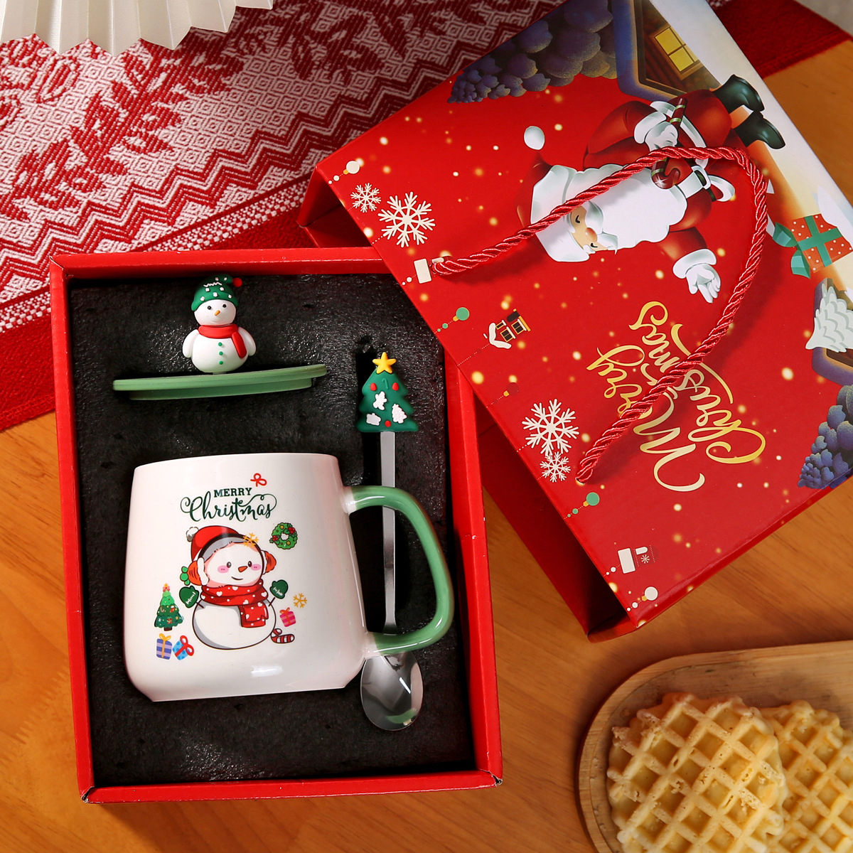 Green-With gift box