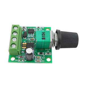 Miniatur-PWM-Drehzahl regler Gleichstrom motor 0 ~ 100% einstellbarer Antriebs modul eingang 2A DC 1,8-12V