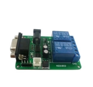 DC 5V 7.5V 9V 2Ch RS232リレーボードリモコンUSB PC UART COMシリアルポート - Product Image 1