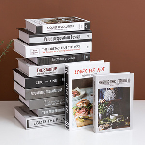 Cuốn Sách Giả Mô Phỏng Trang Trí Cuốn Sách Cafe Trang Trí Mềm Mô Hình Trang Trí Prop Cuốn Sách - Product Image 2