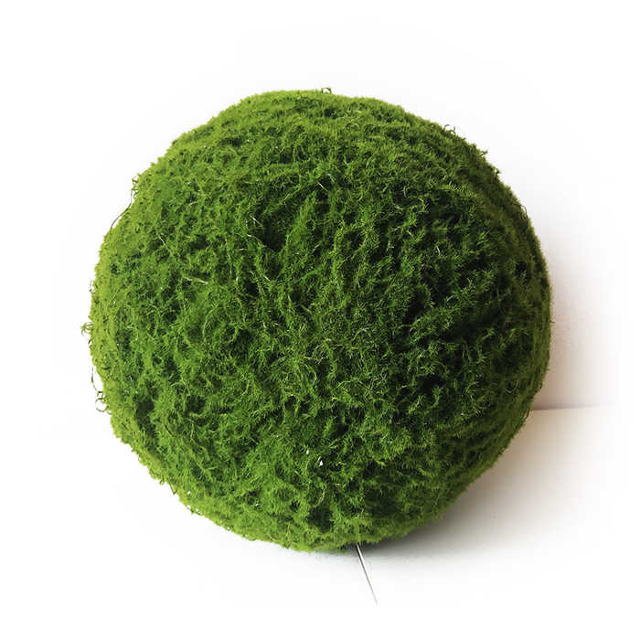 QSHLHP-948 Hot Sale Artificial Green Marimo Moss Ceiling Ball for Indoor Decor