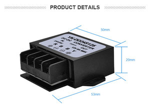 12VDC至24VDC伏转换器5A 120瓦升压DC 10-20v输入12v至24v输出升压转换器，用于车辆发光二极管灯 - Product Image 5