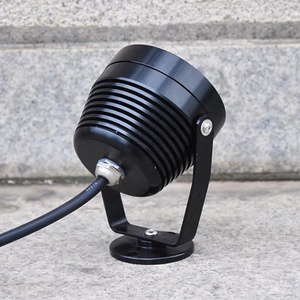 3 W 5 W 黑色银色黄金聚光灯 12 V <span class=keywords><strong>led</strong></span> 灯柱泛光灯用于花园照明配件