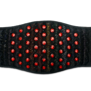 Luxuryade B65 PEMF кристаллический пояс для чакры Аметист Радужный коврик Фотон красный свет терапия Инфракрасный нагревательный пояс - Product Image 3