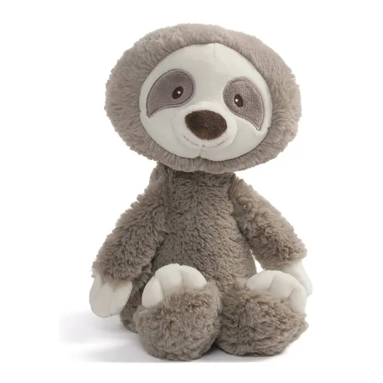 Baby Toys Toothpick Reese Sloth Plush Stuffed Toddler Animal Toy Color Taupe 12 inches