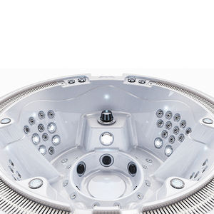 Bán Buôn Hot Phong Cách Sân Sau Spa Bồn Tắm Nước Nóng Sang Trọng Ngồi Hồ Bơi Thủy Liệu Pháp Vòng Massage Ngoài Trời Spa Whirlpool - Product Image 4