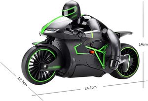 มินิRC Moto Racingความเร็วDriftไฟLEDรีโมทคอนโทรลรถจักรยานยนต์ 4 ช่อง 2.4GHz Racingรถจักรยานยนต์รีโมทคอนโทรลของเล่น - Product Image 6