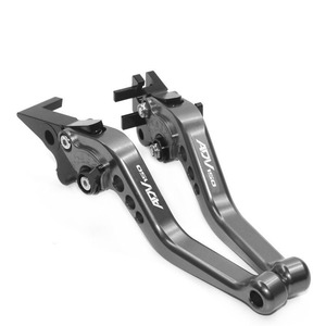 CNCブレーキクラッチレバー標準ショートレバーsymハスキーadv150アクセサリー用の調整可能なオートバイスペアパーツ