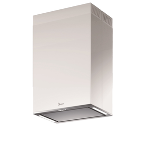 Yüksek kaliteli İtalyan tasarım beyaz çelik GINZA ISOLA davlumbaz 60x42 cm elektrikli ocak kaput baca mutfak pişirme