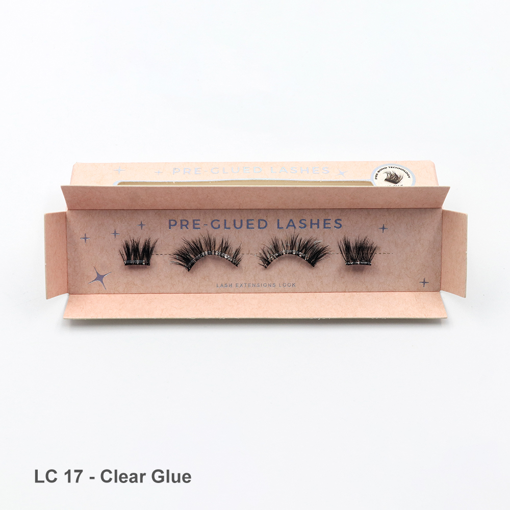1 Pair - LC 17 - clear glue